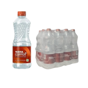 Tata Copper 1 Litre water bittle